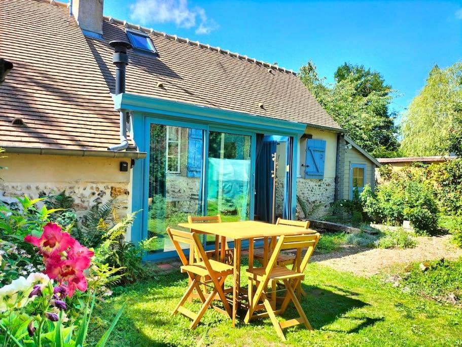 Charmante Maisonnette En Pierre Écardenville-sur-Eure エクステリア 写真