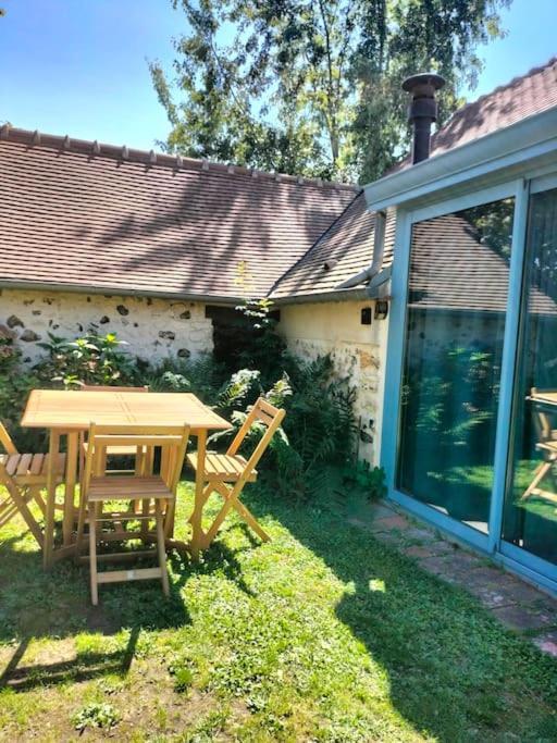 Charmante Maisonnette En Pierre Écardenville-sur-Eure エクステリア 写真