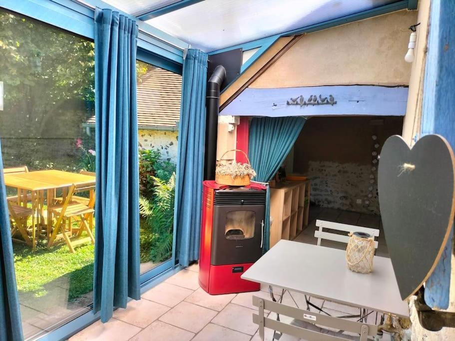 Charmante Maisonnette En Pierre Écardenville-sur-Eure エクステリア 写真
