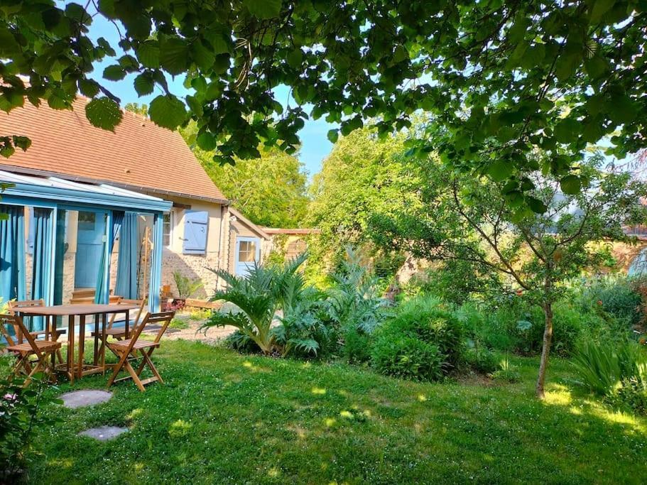 Charmante Maisonnette En Pierre Écardenville-sur-Eure エクステリア 写真